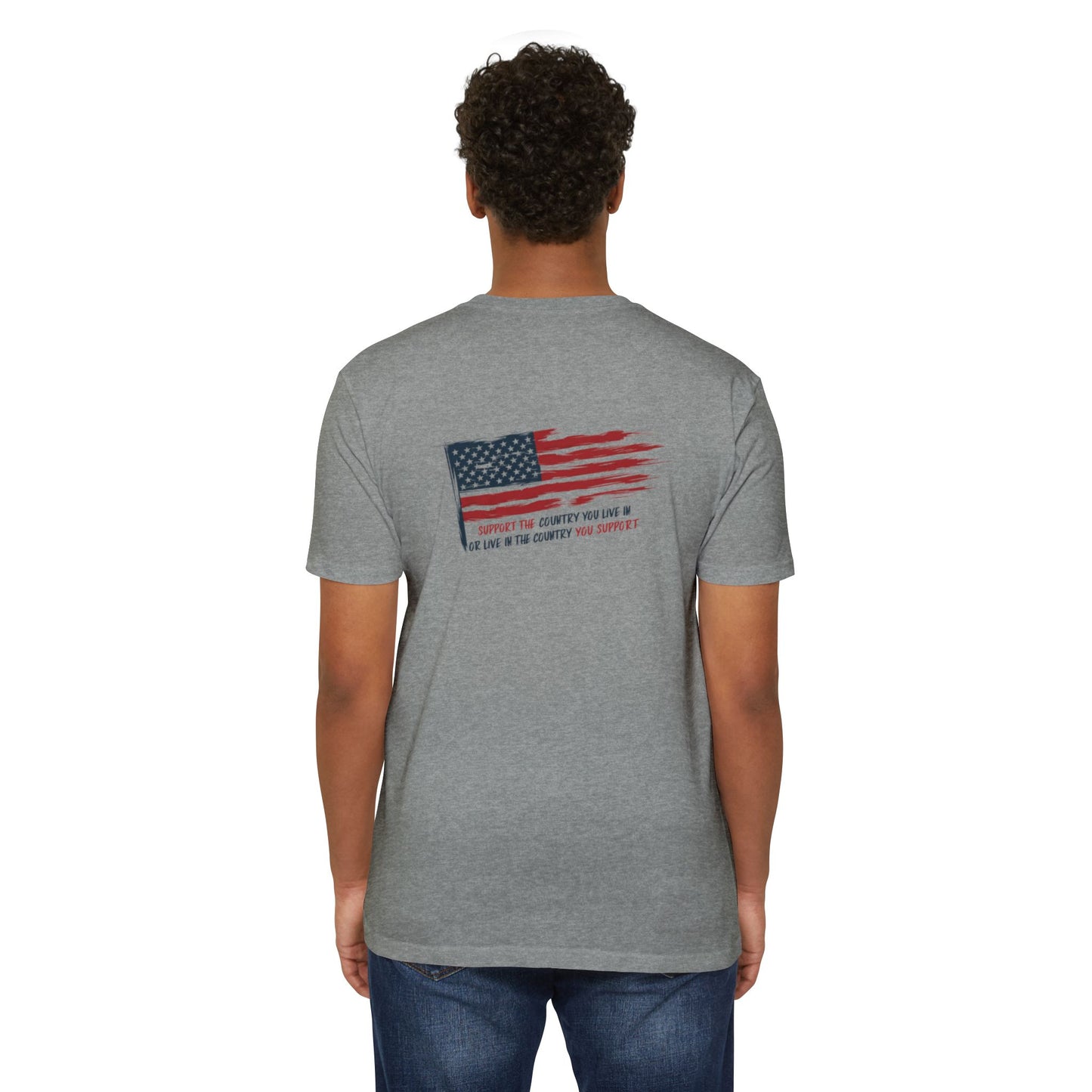 Support Your Country Flag - Back