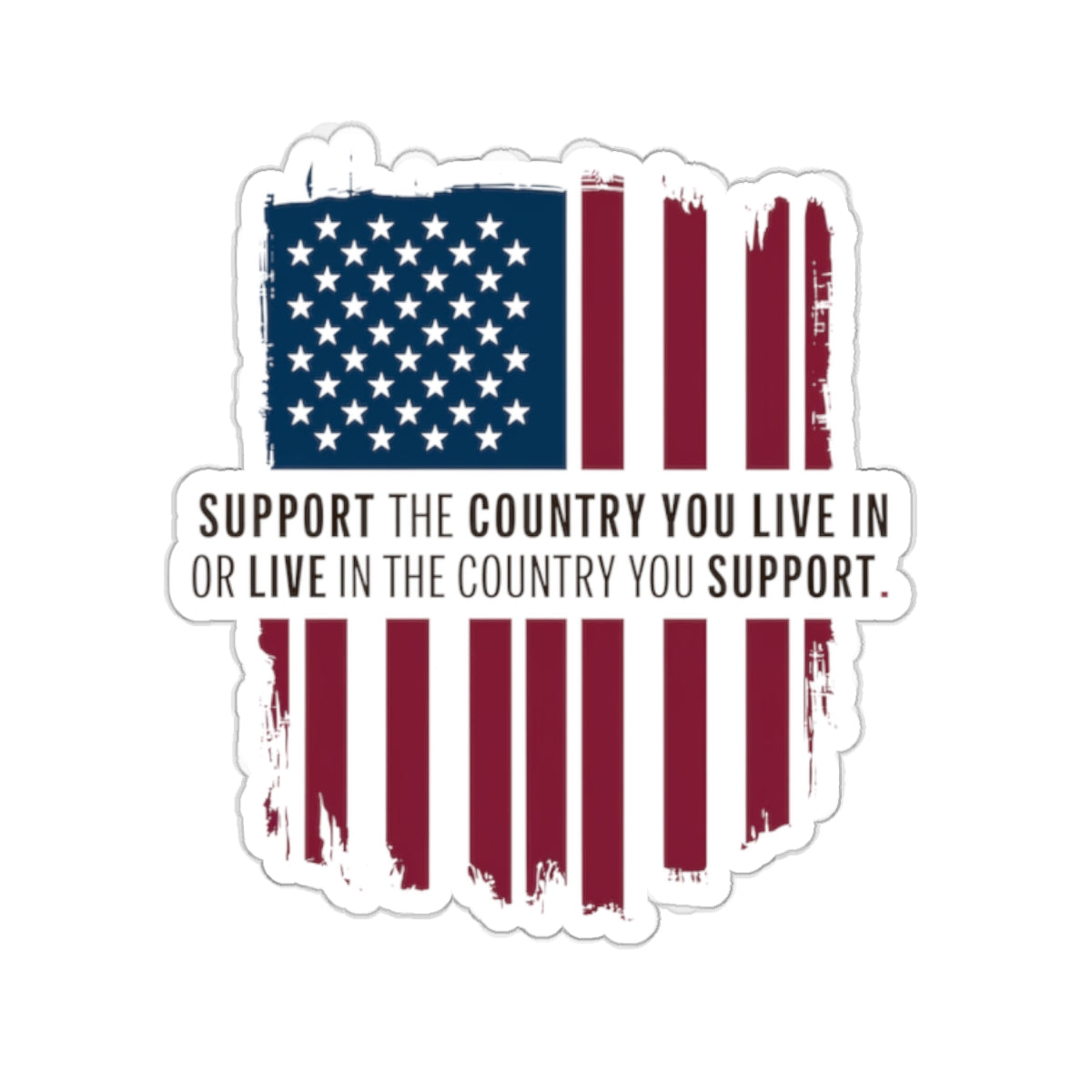 Support Your Country - Sticker